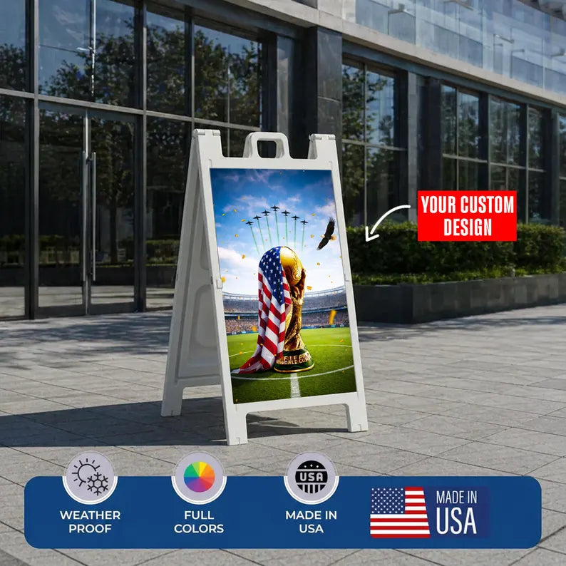 Custom FIFA World Cup 2026 A-Frame Sign