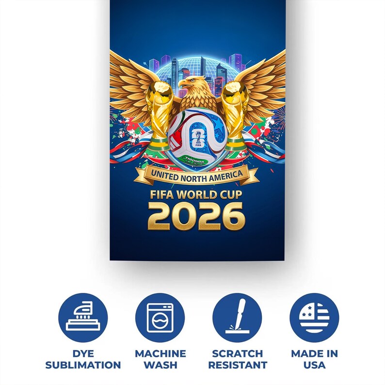 Custom FIFA World Cup 2026 Hanging Canvas Wall Art
