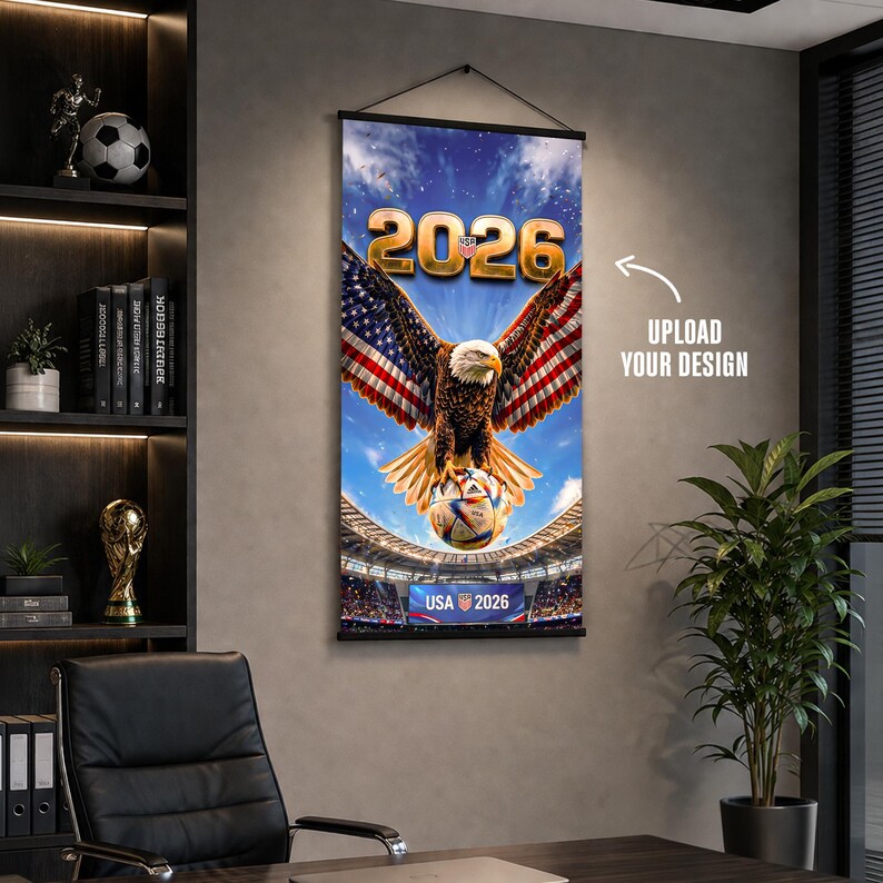 Custom FIFA World Cup 2026 Hanging Canvas Wall Art