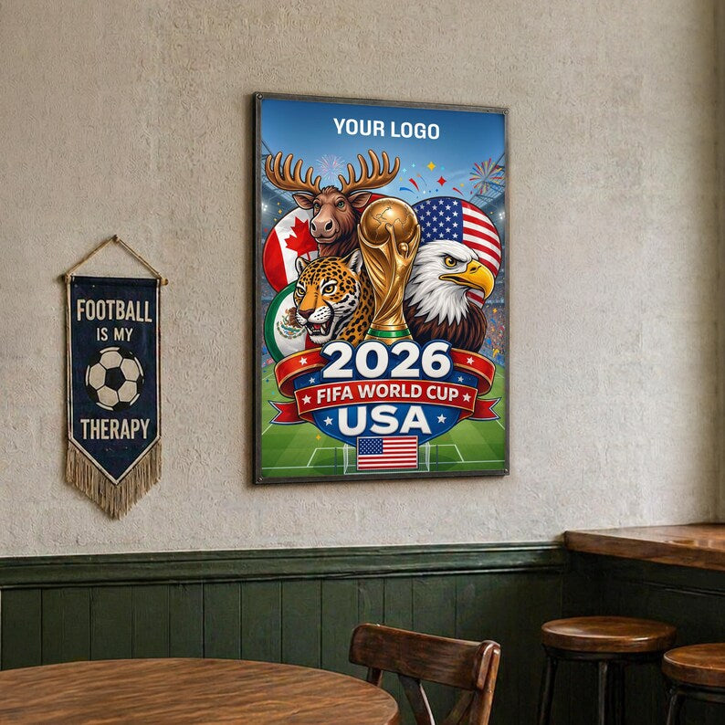 Pre design FIFA World Cup 2026 Metal Wall Art