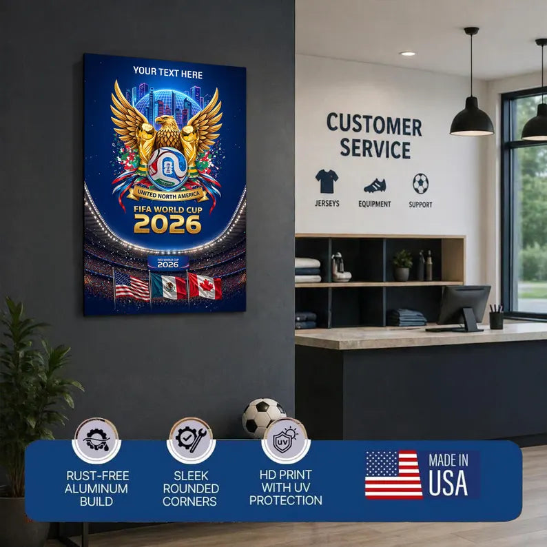 Pre design FIFA World Cup 2026 Metal Wall Art