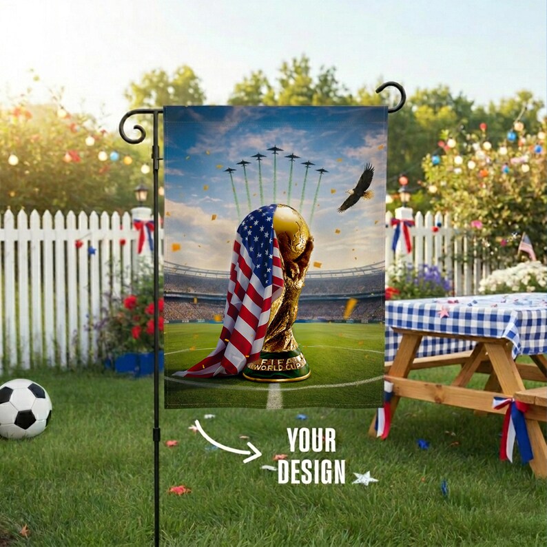 Custom FIFA World Cup 2026 Garden Flag