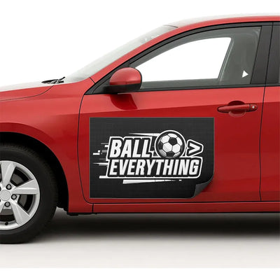 Ball > Everything Car Magnet Sign by ST | Sports Car Magnet Decal