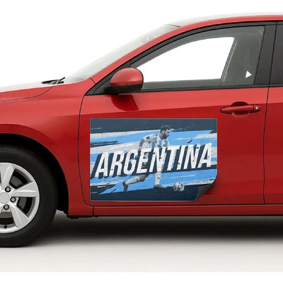 Argentina Car Magnet Sign by ST | Soccer Country Magnet