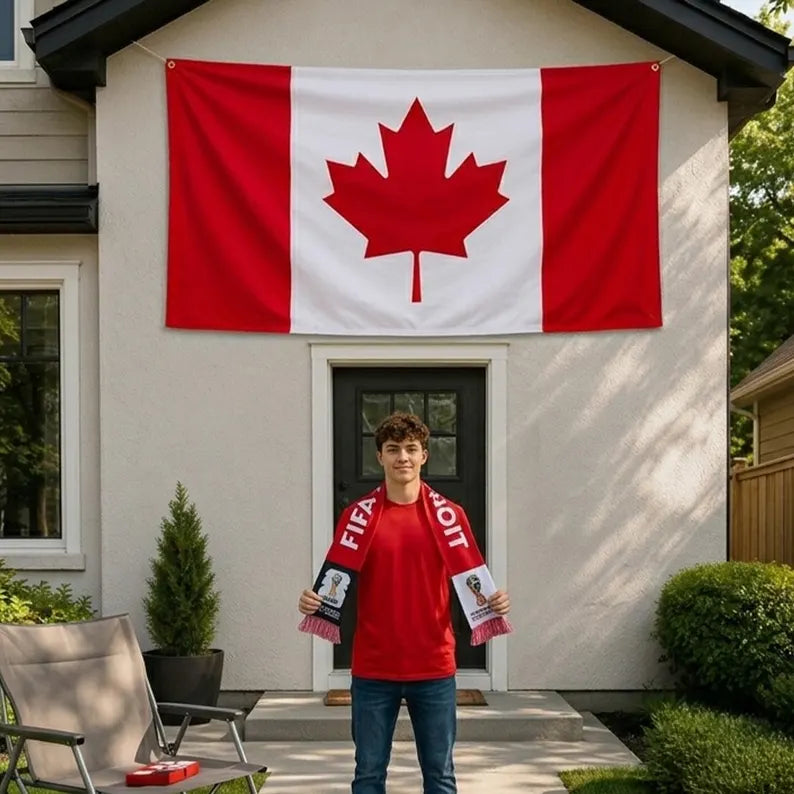 Personalized FIFA Canada Flag, Canada Flag