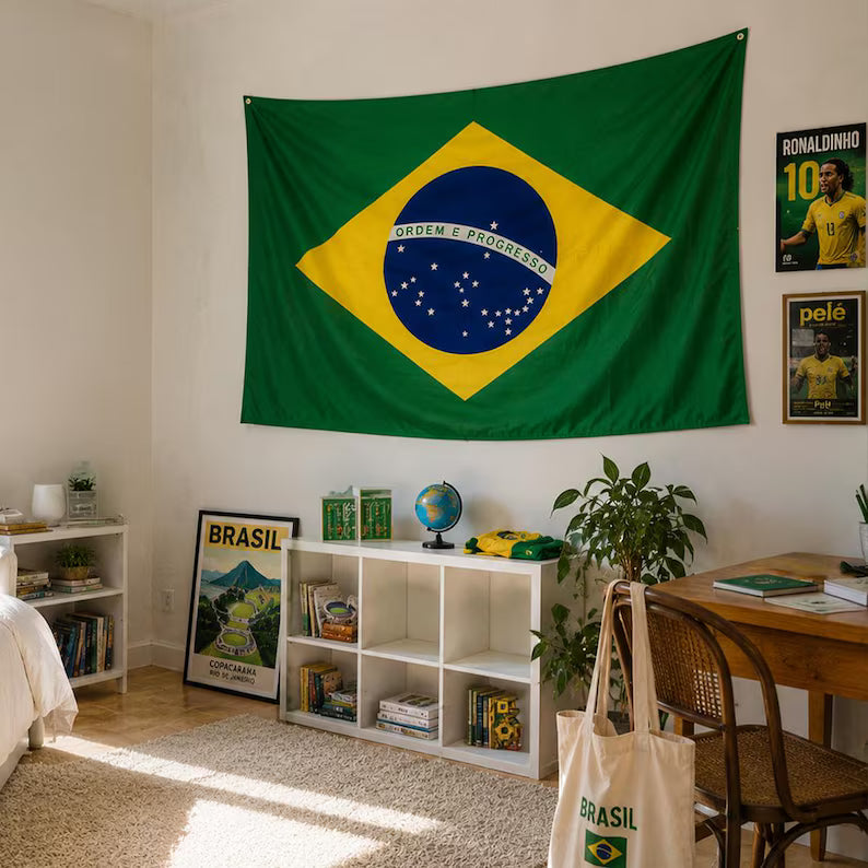 Personalized FIFA Brazil Flag, Brazil Flag