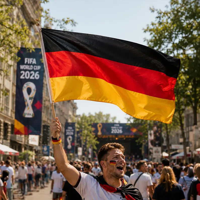 Personalized FIFA Germany Flag | German Flag Banner