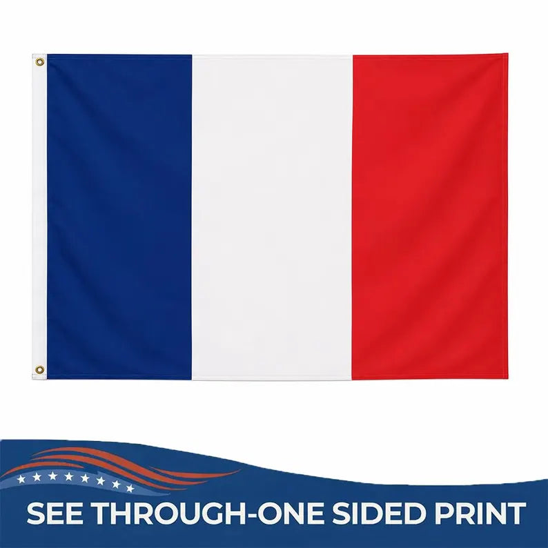 Personalized FIFA France Flag, France Flag Banner
