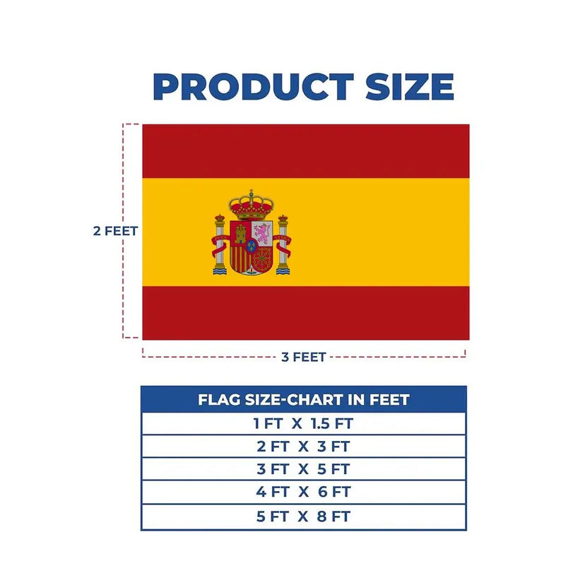 Personalized FIFA Spain Flag, Spain Flag Banner