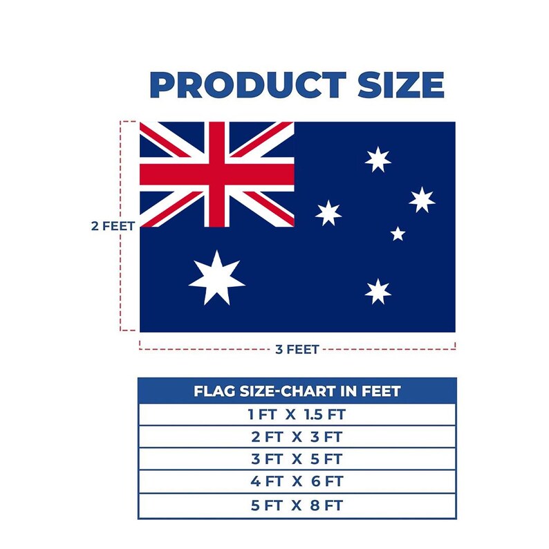 Personalized FIFA Australia Flag, FIFA World Cup 2026