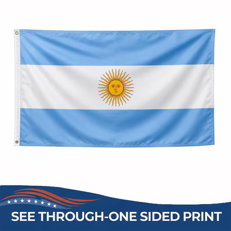 Personalized FIFA Argentina Flag, Argentina Flag Banner