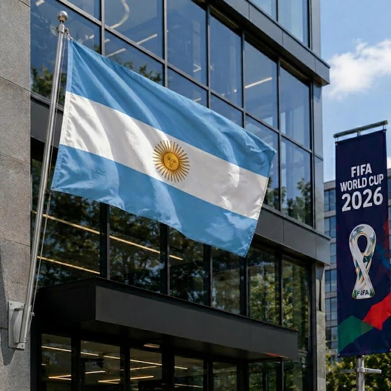 Personalized FIFA Argentina Flag, Argentina Flag Banner