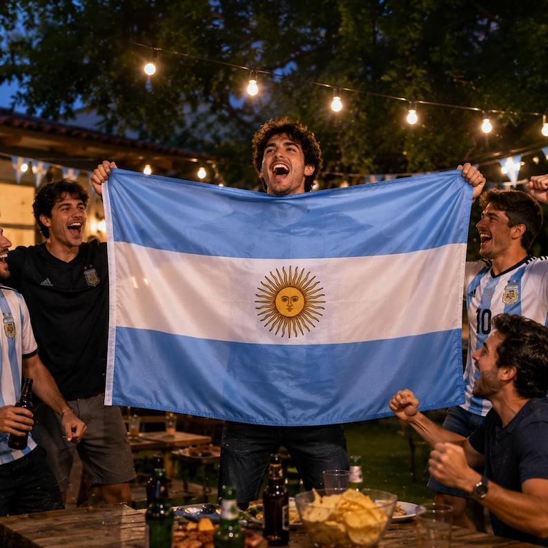 Personalized FIFA Argentina Flag, Argentina Flag Banner