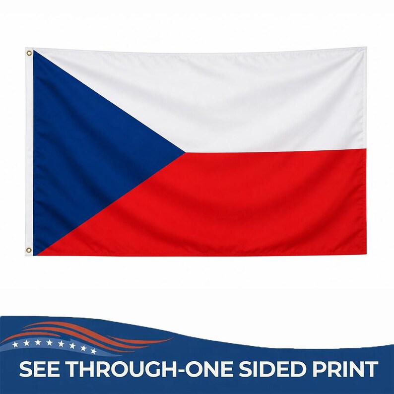 Personalized FIFA Czechia Flag, Czech Republic Flag Banner