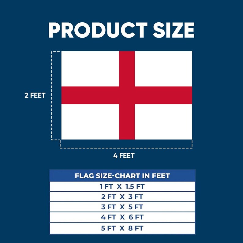 Personalized FIFA 2026 England Flag