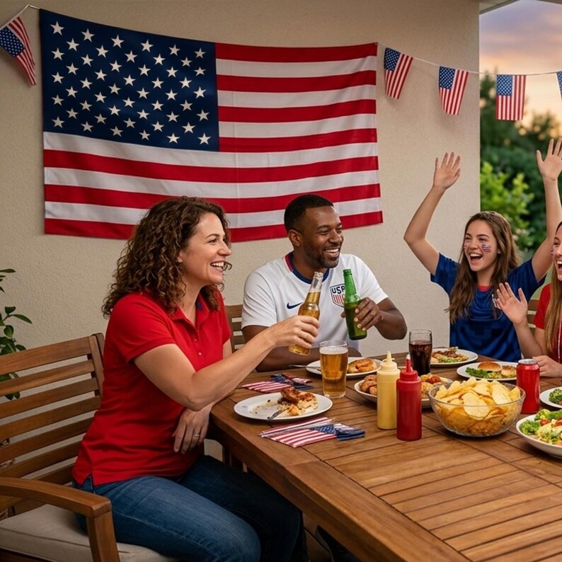 USA flag for fifa world cup 2026, american flag for soccer fans
