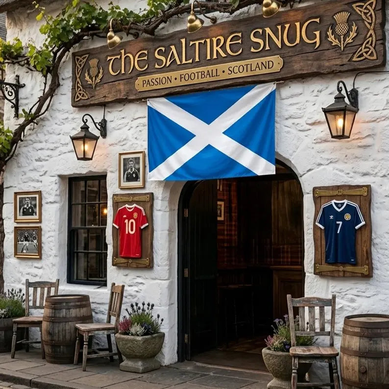Scotland Flag, Scottish National Flag, Scotland Flag for Football Fans