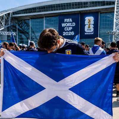 Scotland Flag, Scottish National Flag, Scotland Flag for Football Fans