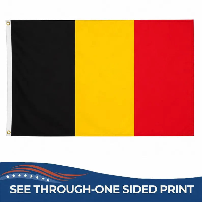 Belgium Flag, Belgian National Flag for Football Fans