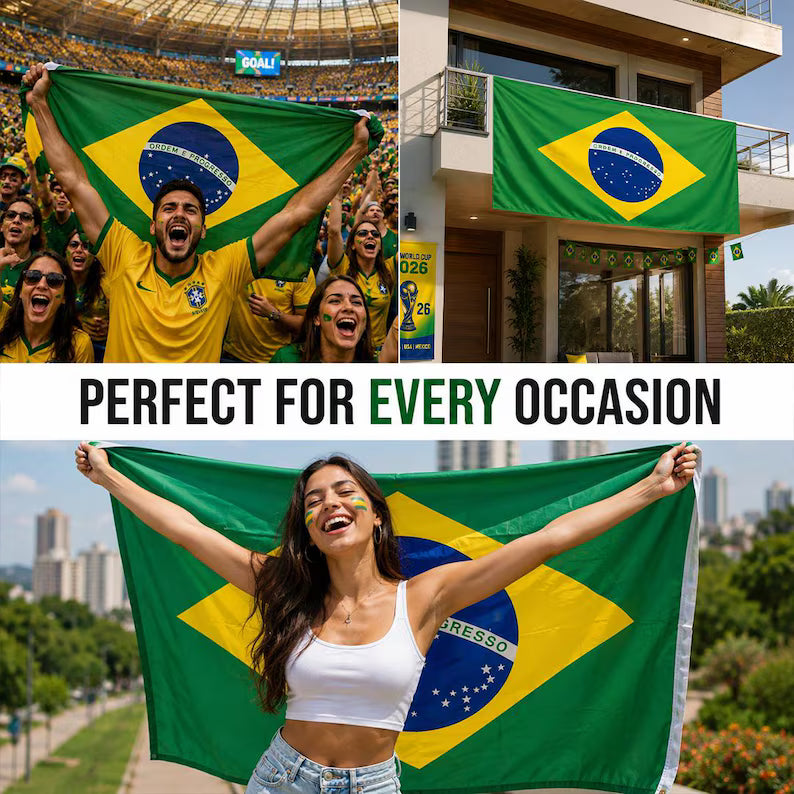 Personalized FIFA Brazil Flag, Brazil Flag