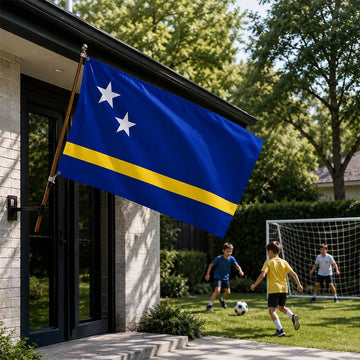 Curaçao Flag for FIFA World Cup 2026, Curaçao Football Fan