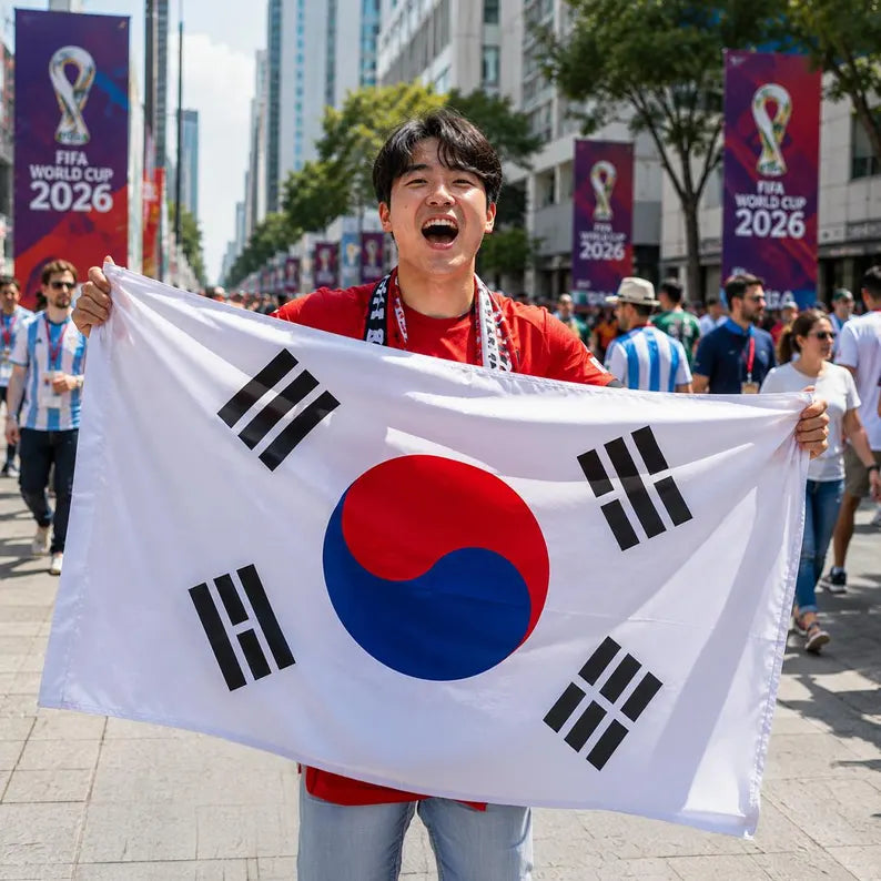 Personalized Fifa Korea Republic Flag | South Korea Flag