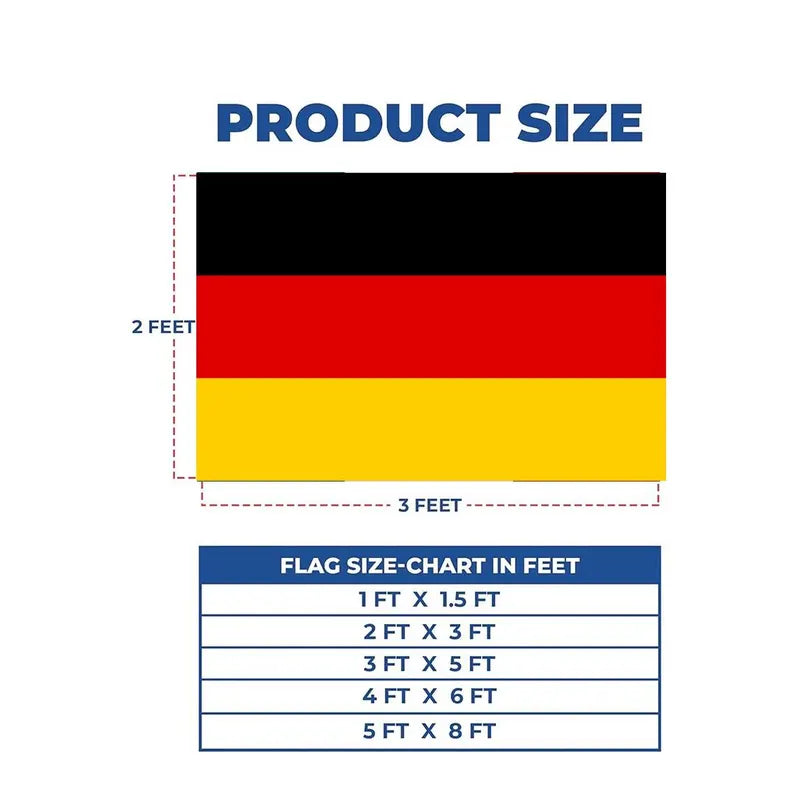 Personalized FIFA Germany Flag | German Flag Banner