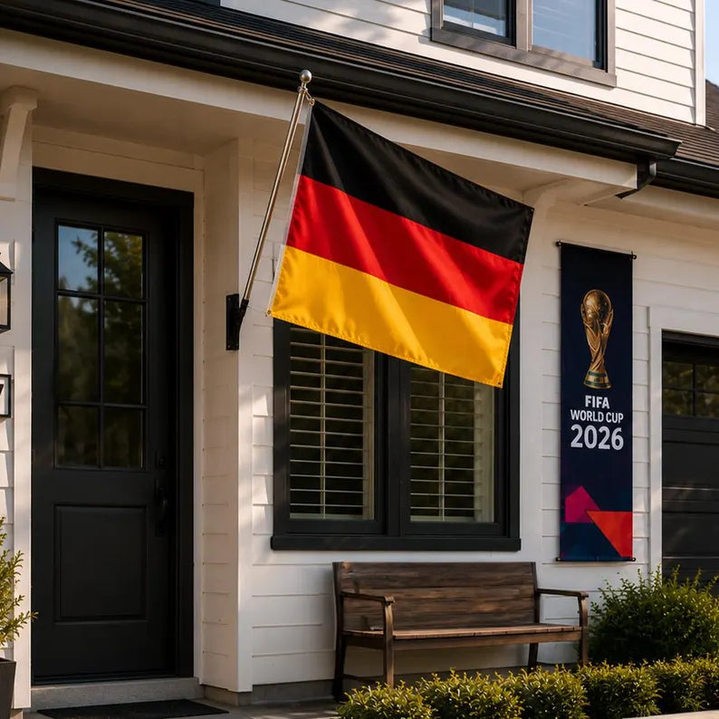 Personalized FIFA Germany Flag | German Flag Banner