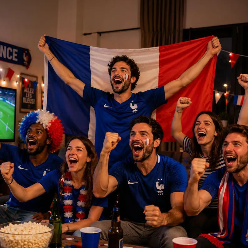 Personalized FIFA France Flag, France Flag Banner
