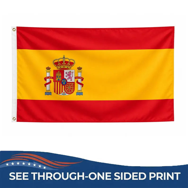 Personalized FIFA Spain Flag, Spain Flag Banner