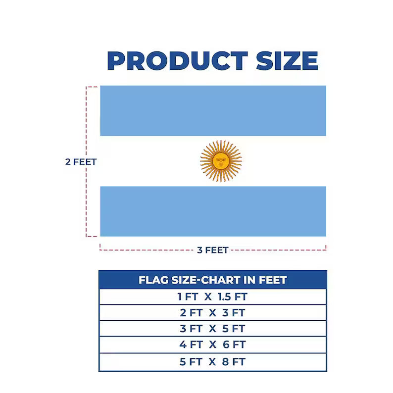 Personalized FIFA Argentina Flag, Argentina Flag Banner