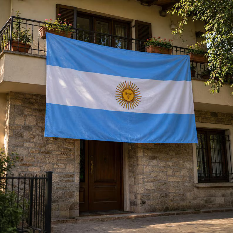 Personalized FIFA Argentina Flag, Argentina Flag Banner