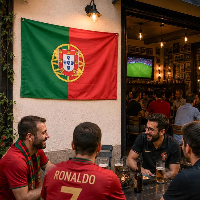 Personalized FIFA Portugal Flag, Portugal Flag Banner