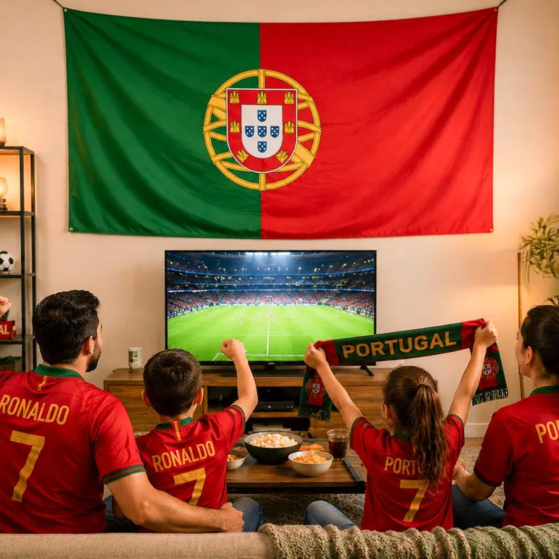 Personalized FIFA Portugal Flag, Portugal Flag Banner