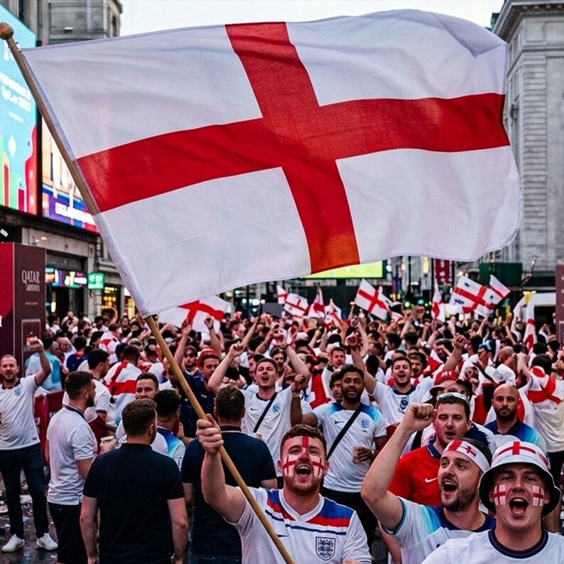 Personalized FIFA 2026 England Flag