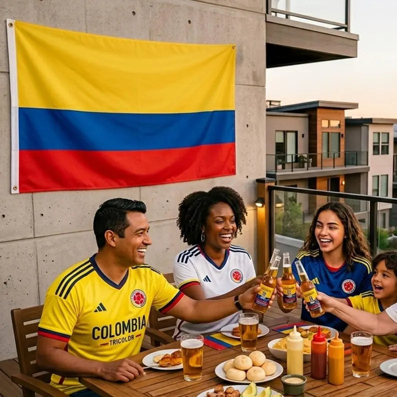 Colombia Flag, Colombian National Flag, World Cup 2026 Fan Gear