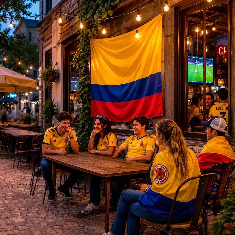 Colombia Flag, Colombian National Flag, World Cup 2026 Fan Gear