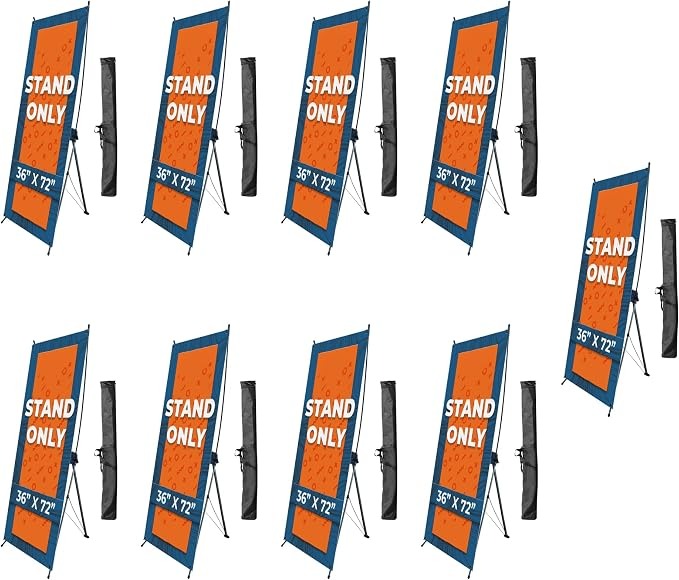 Heavy Duty Premium X Banner Holder by DreamController