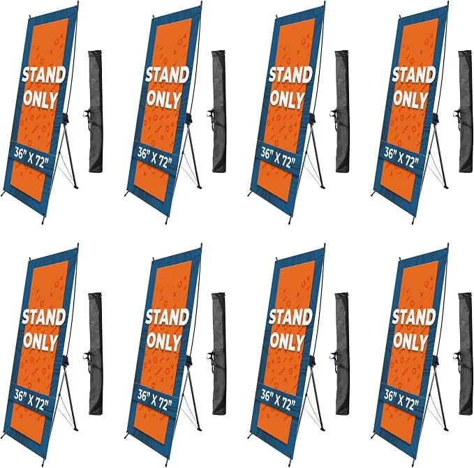Heavy Duty Premium X Banner Holder by DreamController