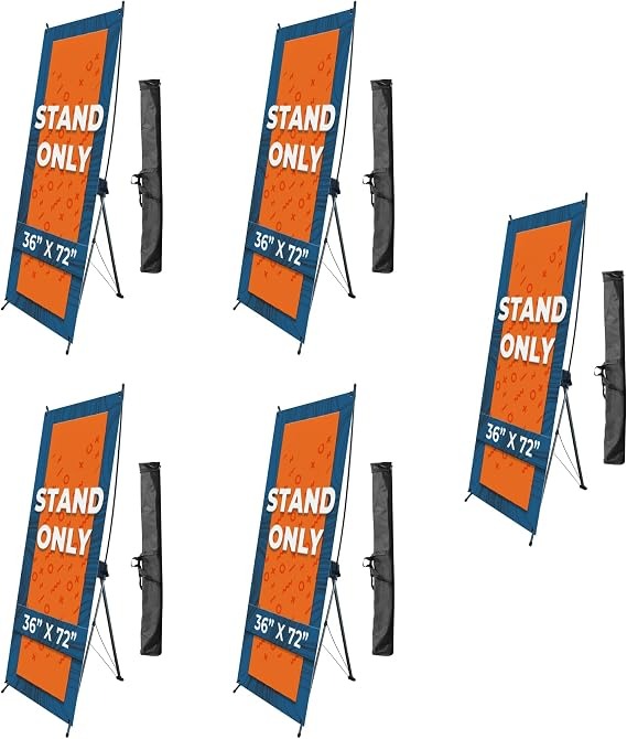 Heavy Duty Premium X Banner Holder by DreamController