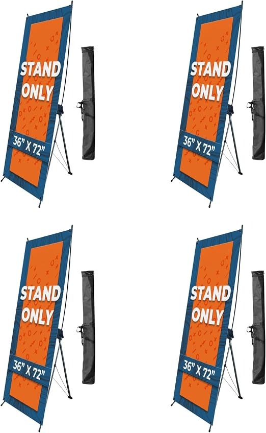 Heavy Duty Premium X Banner Holder by DreamController