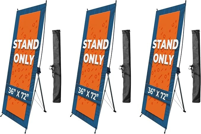 Heavy Duty Premium X Banner Holder by DreamController
