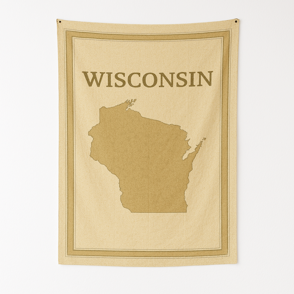 WISCONSIN WALL TAPESTRY