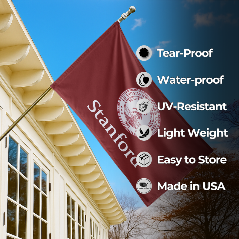STANFORD UNIVERSITY FLAG
