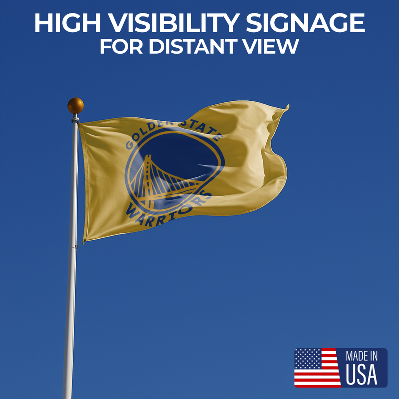 GOLDEN STATE WARRIORS FLAG