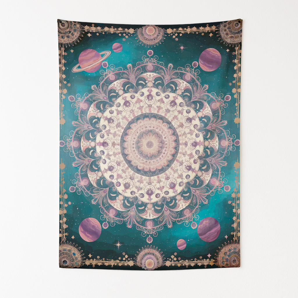 MYSTIC MANDALA TAPESTRY