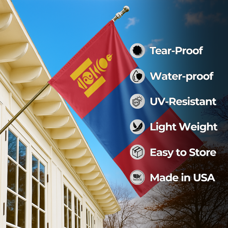 MONGOLIA FLAG