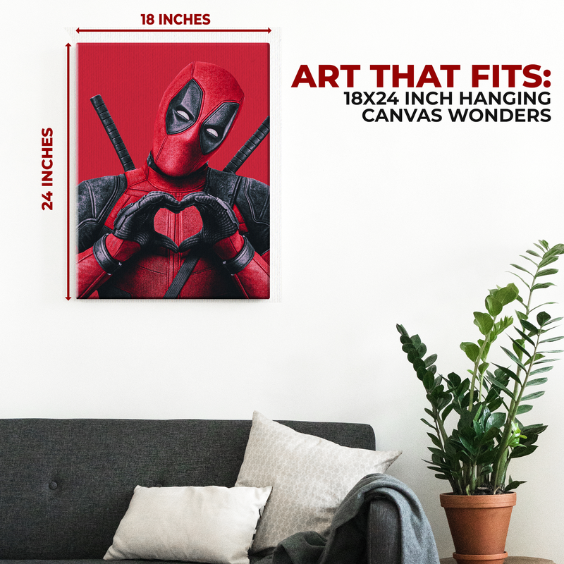 DEADPOOL WALL CANVAS DECOR