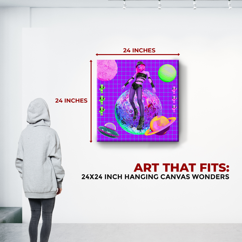 SPACE TRAVELLER DECOR CANVAS