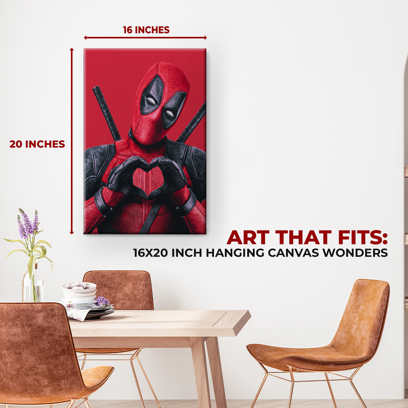DEADPOOL WALL CANVAS DECOR